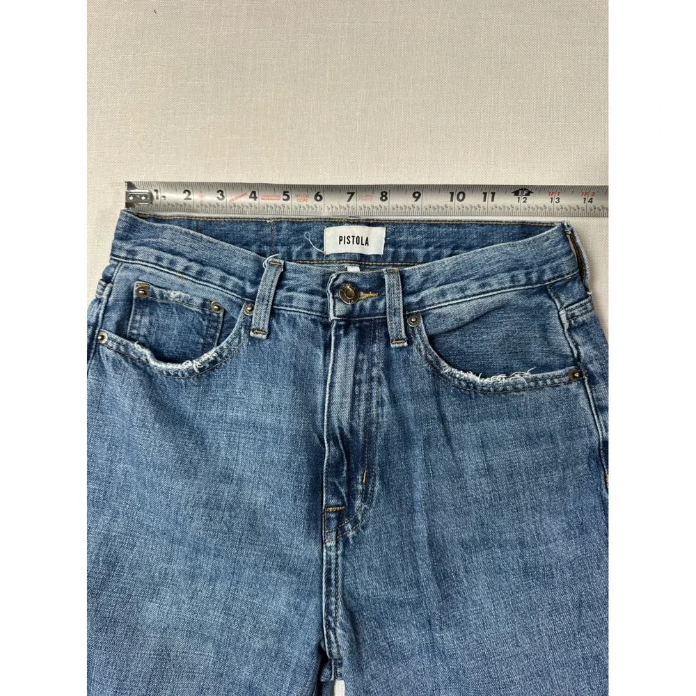 Pistola Lennon High Rise Bootcut Jeans Medium Wash Blue‎ Denim 26